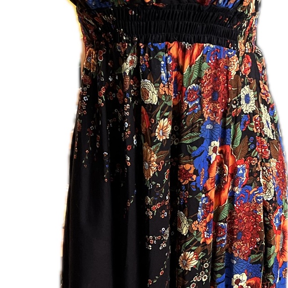 Mexicali Blues Floral, Maxi dress. Size XL. Black & bright florals - Picture 4 of 8